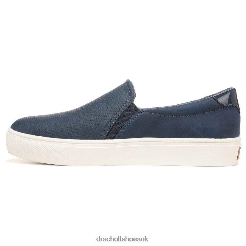 Unisex Nova Slip On Sneaker 88LBTP62 Dr Scholl\s Navy Blue Synthetic