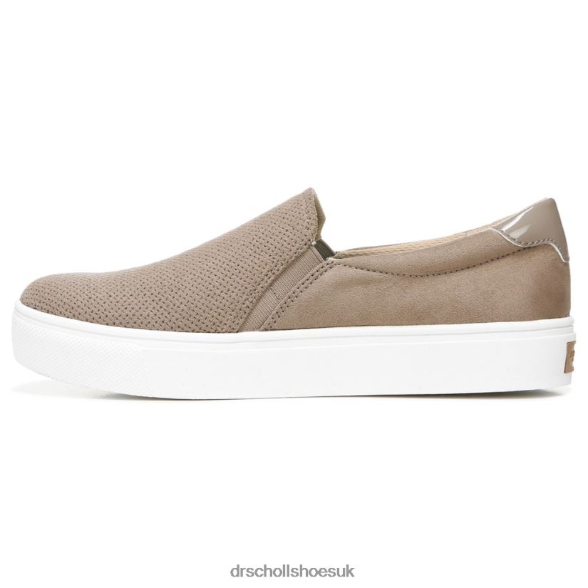 Unisex Nova Slip On Sneaker 88LBTP63 Dr Scholl\s Woodsmoke Microfiber