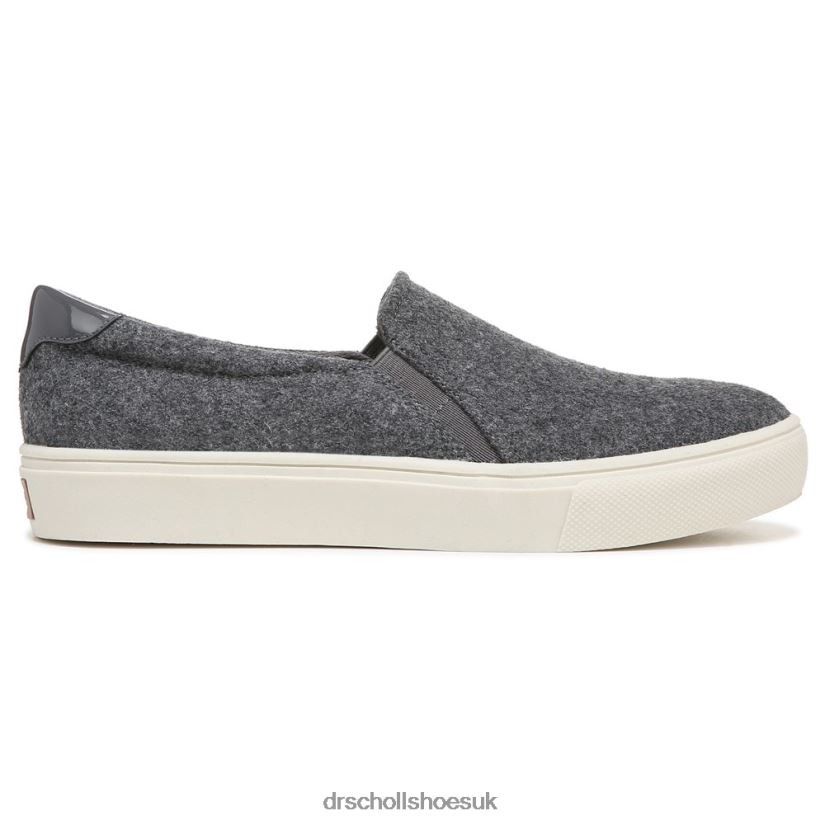 Unisex Nova Slip On Sneaker 88LBTP67 Dr Scholl\s Dark Grey Fabric