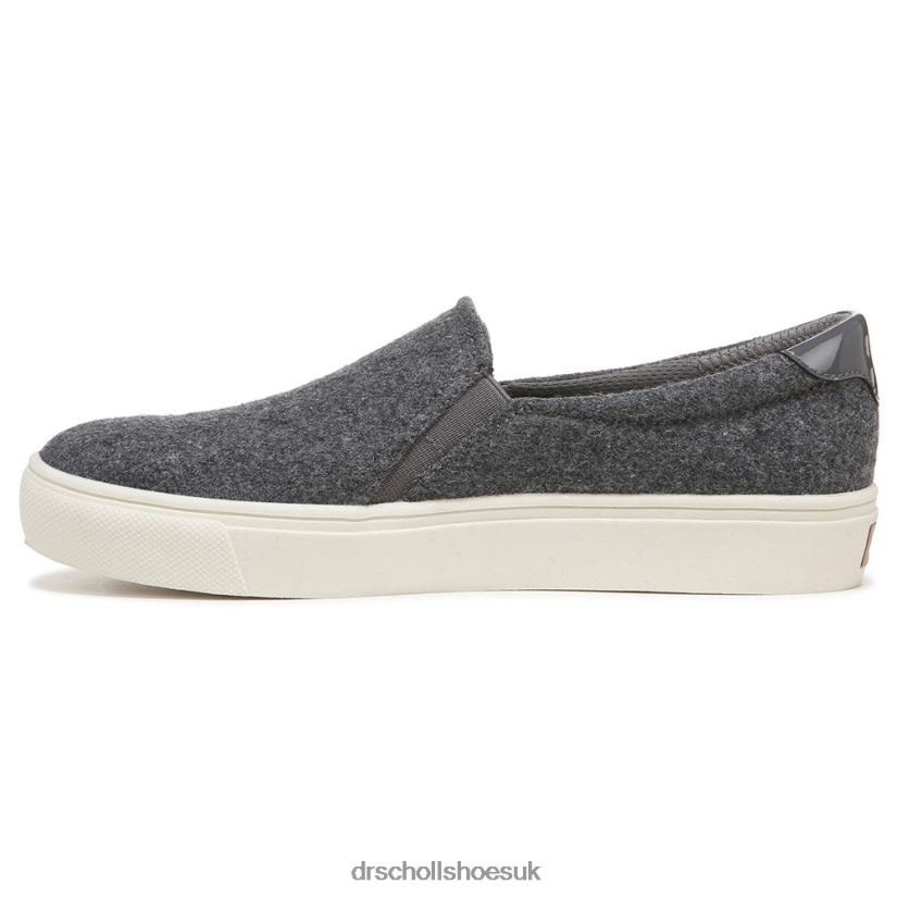 Unisex Nova Slip On Sneaker 88LBTP67 Dr Scholl\s Dark Grey Fabric