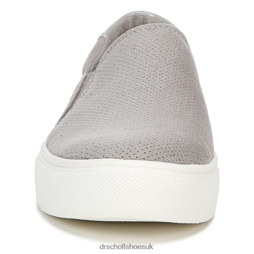 Unisex Nova Slip On Sneaker 88LBTP70 Dr Scholl\s Soft Grey Microfiber Perf