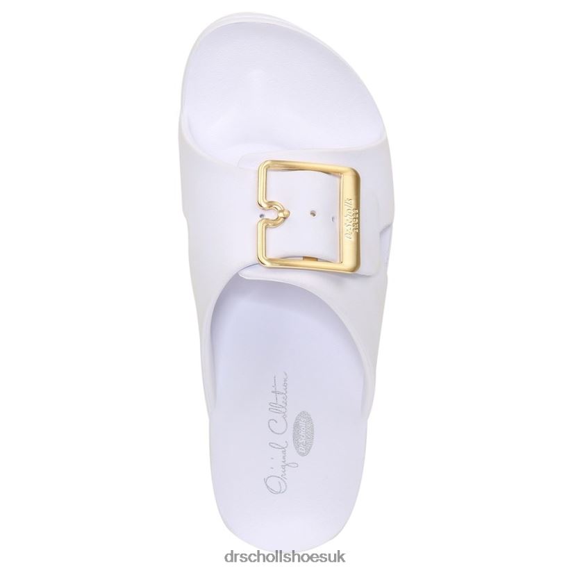 Unisex Original Goals Platform Sandal 88LBTP173 Dr Scholl\s White EVA