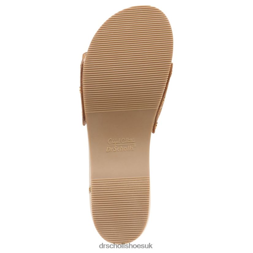 Unisex Original Sandal 88LBTP117 Dr Scholl\s x Veronica Beard Hazelwood Brown Suede