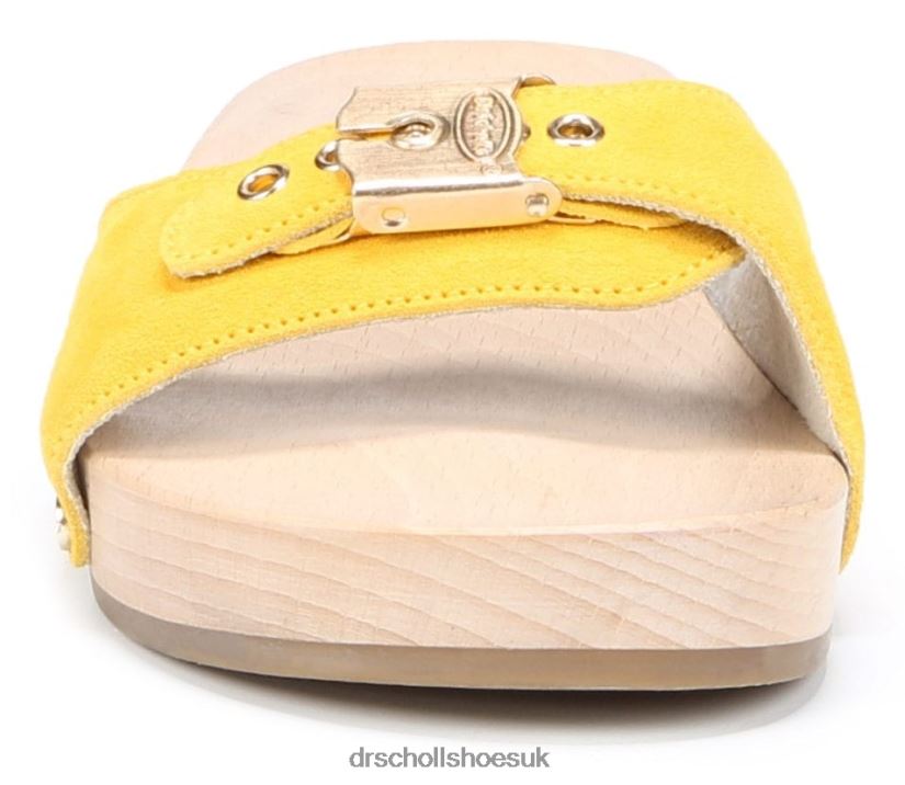 Unisex Original Sandal 88LBTP12 Dr Scholl\s Yellow Leather