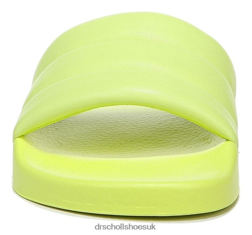 Unisex Pisces Chill Slide Sandal 88LBTP211 Dr Scholl\s Lime Leather