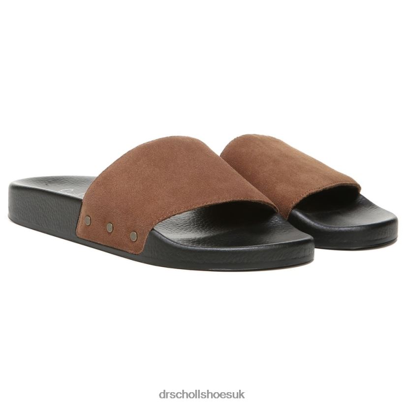 Unisex Pisces Pool Slide Sandal 88LBTP190 Dr Scholls Brown