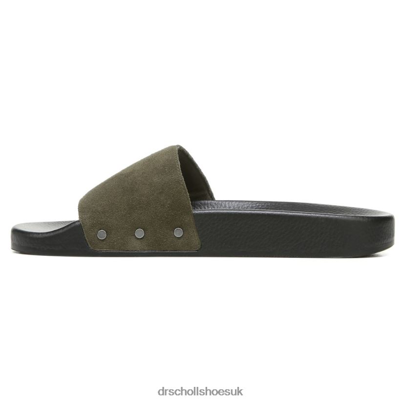 Unisex Pisces Pool Slide Sandal 88LBTP191 Dr Scholl\s Olive