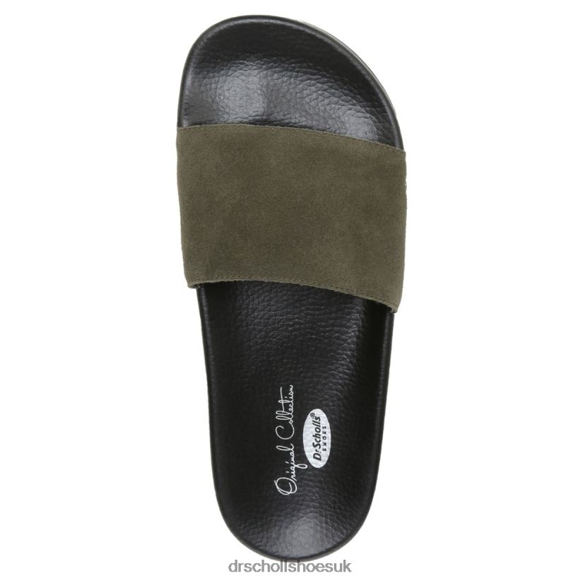 Unisex Pisces Pool Slide Sandal 88LBTP191 Dr Scholl\s Olive