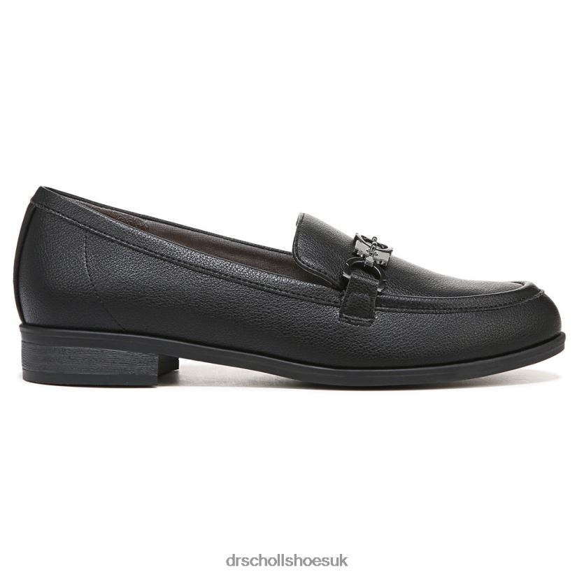 Unisex Rate Adorn Loafer 88LBTP105 Dr Scholl\s Black Synthetic