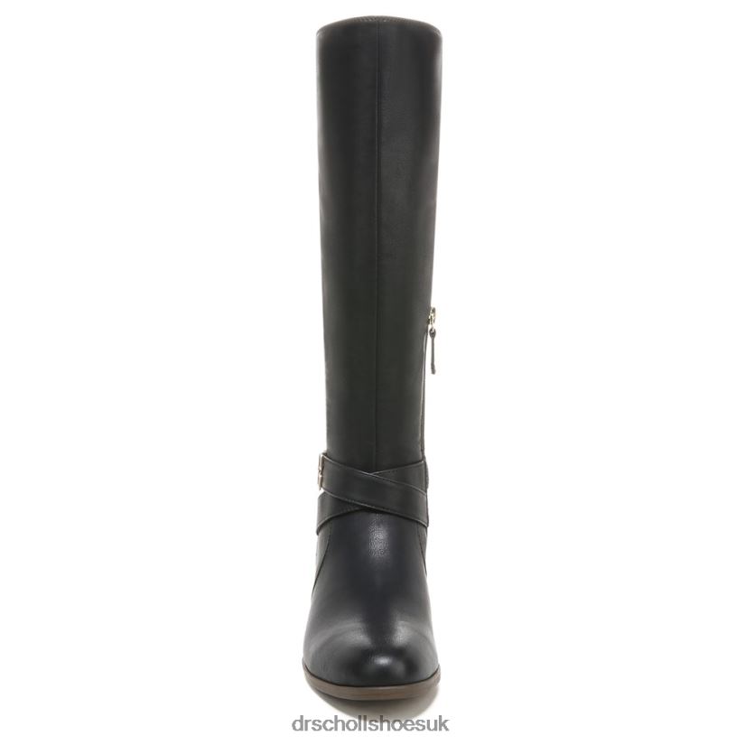 Unisex Rate Tall Boot 88LBTP107 Dr Scholl\s Black Synthetic