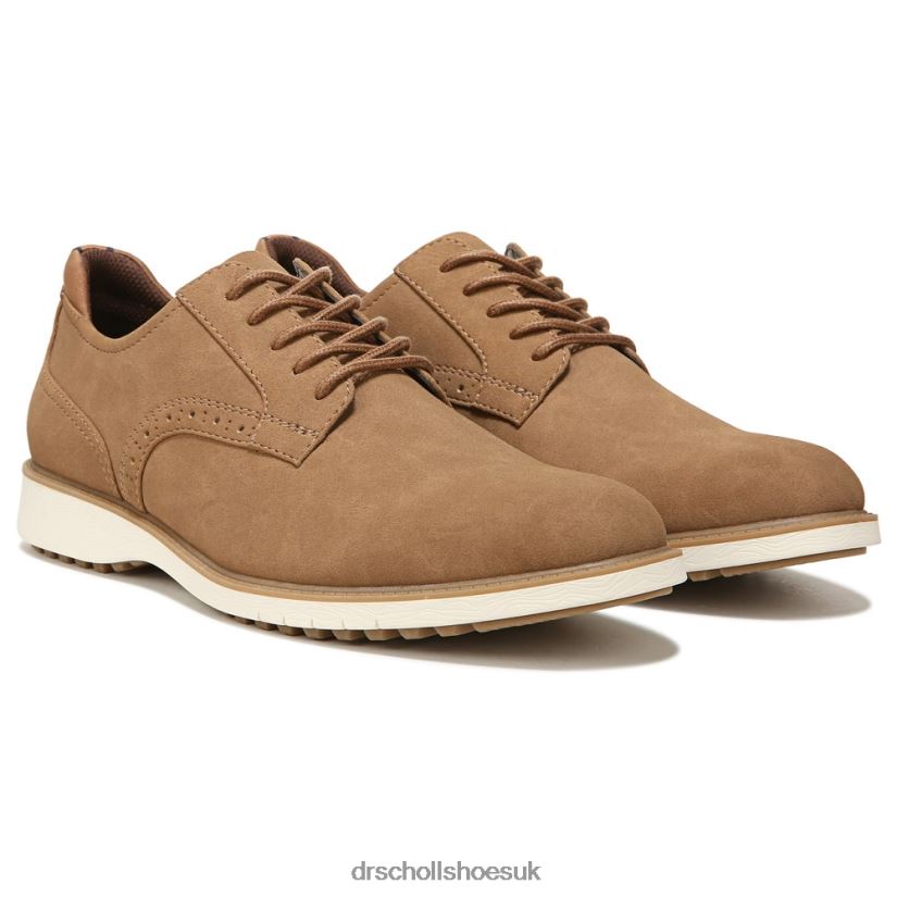 Unisex Sync Up Oxford Ultimate Flex Oxford 88LBTP265 Dr Scholls Light Tan/Brown Fabric