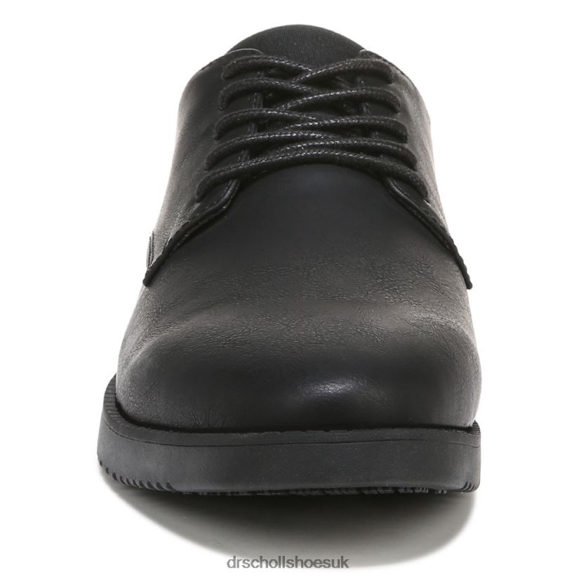 Unisex Sync Work Lace Up 88LBTP262 Dr Scholl\s Black Synthetic