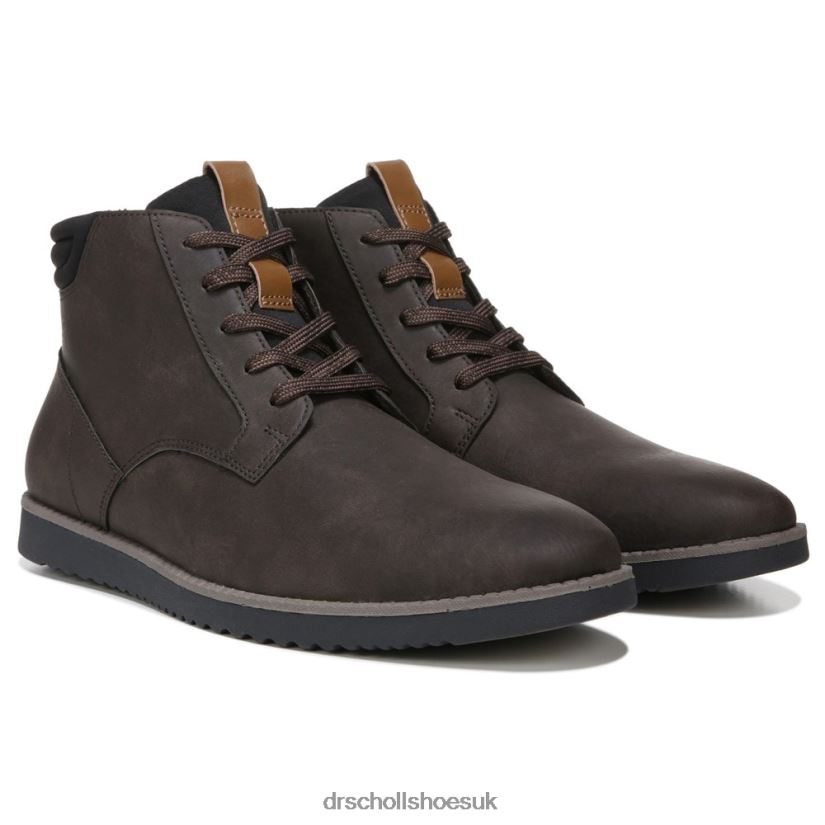 Unisex Syndicate Chukka Boot 88LBTP297 Dr Scholls Dark Brown