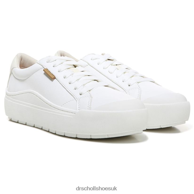 Unisex Time Off Lace Up 88LBTP3 Dr Scholls White