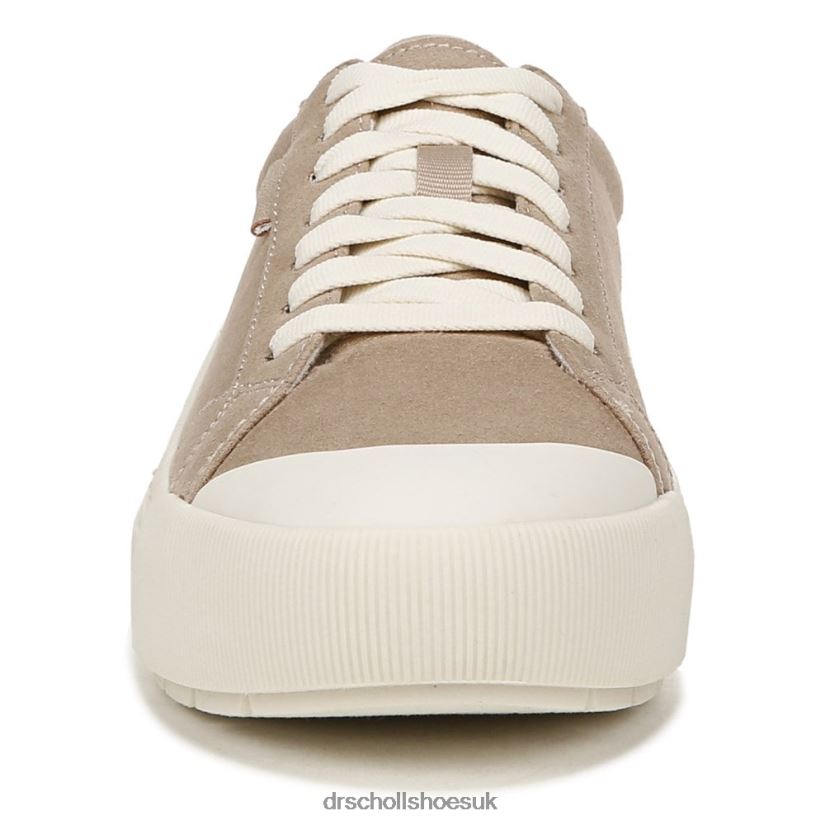 Unisex Time Off Lace Up 88LBTP5 Dr Scholl\s Taupe Fabric