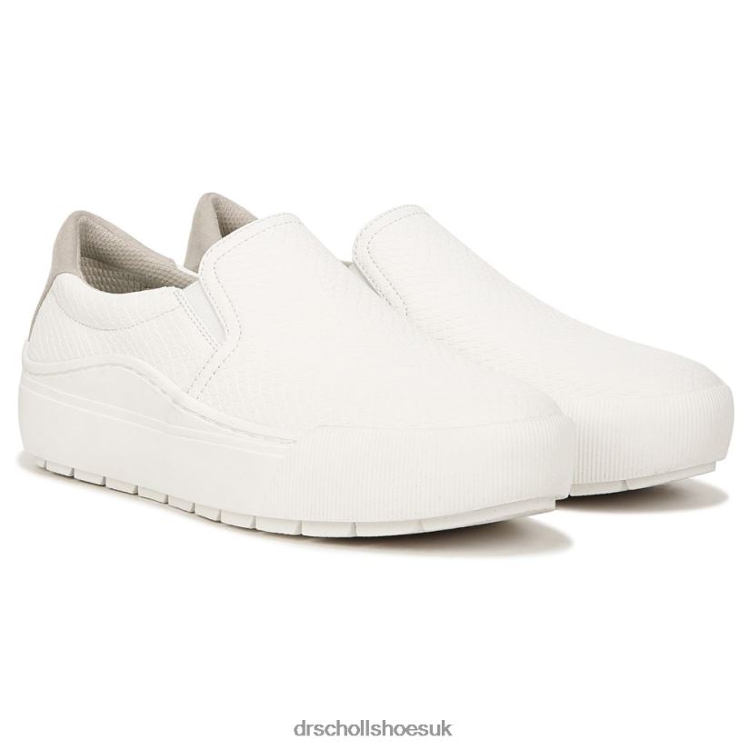 Unisex Time Off Slip On Sneaker 88LBTP79 Dr Scholls White Synthetic