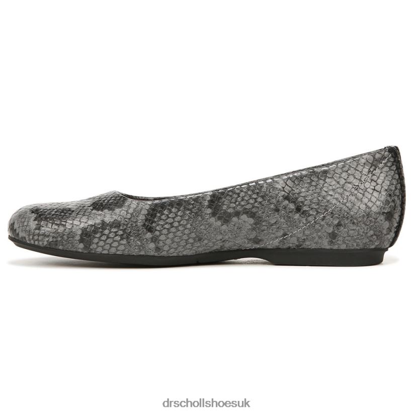 Unisex Wexley Ballerina 88LBTP75 Dr Scholl\s Grey Synthetic