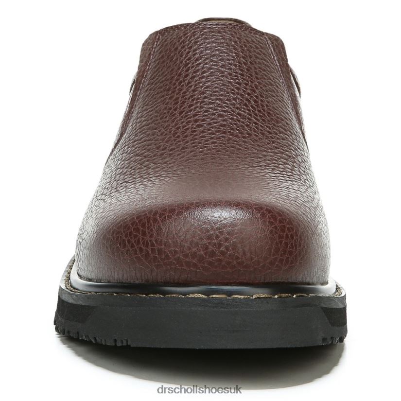 Unisex Winder II Slip Resistant Slip On 88LBTP289 Dr Scholl\s Brown Leather