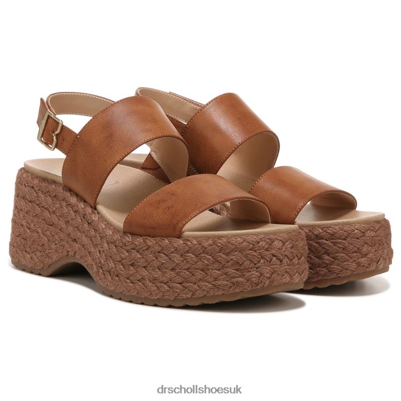 Unisex Delaney Wedge Sandal 88LBTP236 Dr. Scholl's Honey