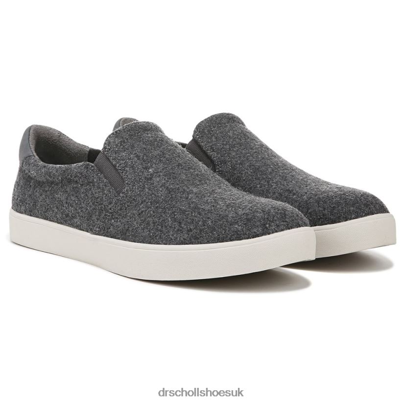 Unisex Madison Slip On Sneaker 88LBTP36 Dr. Scholl's Charcoal Fabric